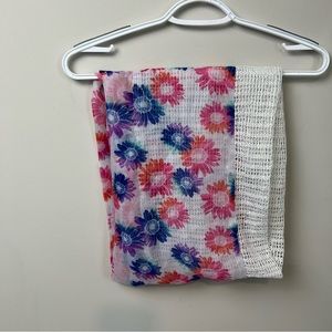 Women’s Floral Multi Color Infinity Scarf